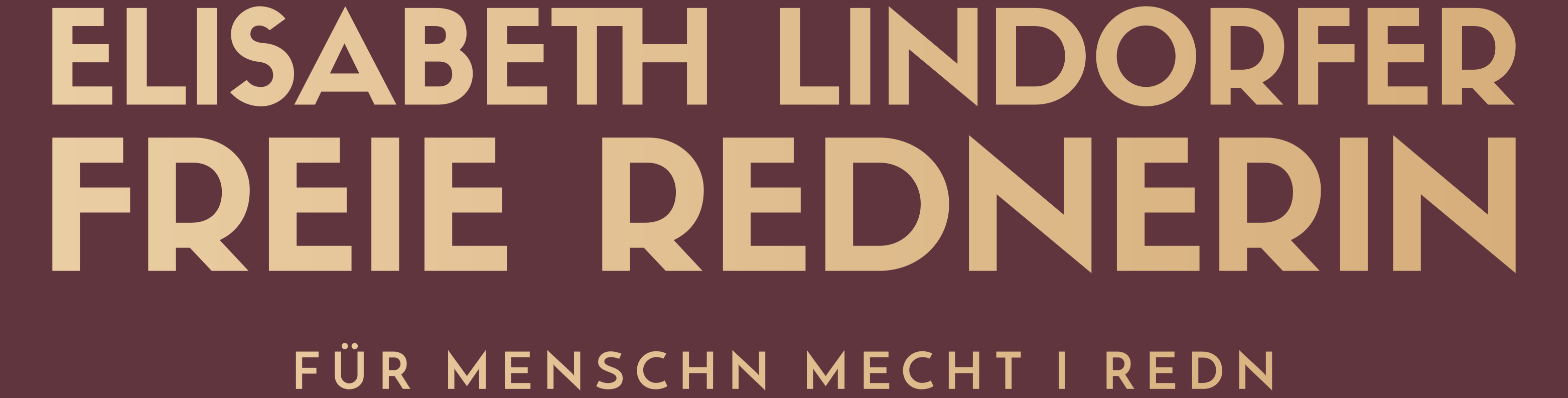 Elisabeth Lindorfer | Freie Rednerin
